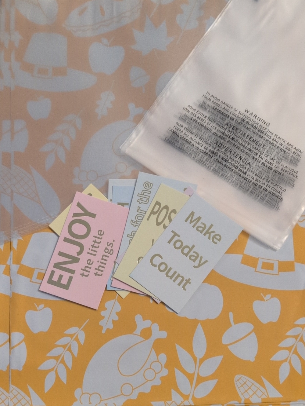 Polymailers Thanksgiving Theme  Bundle 50 Pieces